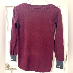 Roots Purple Crewneck Sweater Size XS Women’s